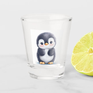 Cute Penguin Shot Glass