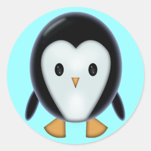 Cute Penguin Stickers