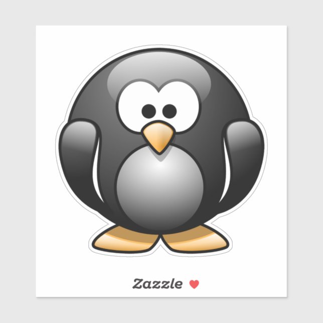 CUTE PENGUIN STICKERS DECAL (Sheet)