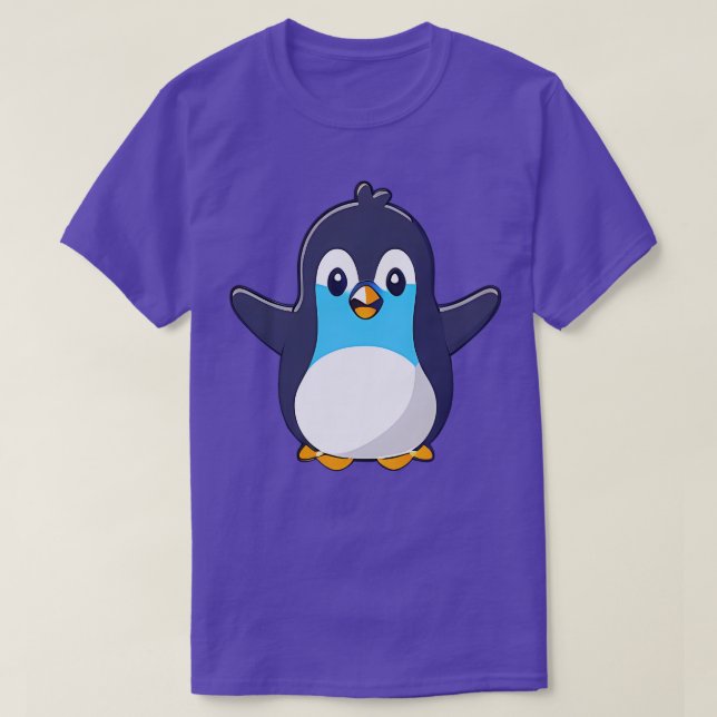 Cute Penguin T-Shirt (Design Front)
