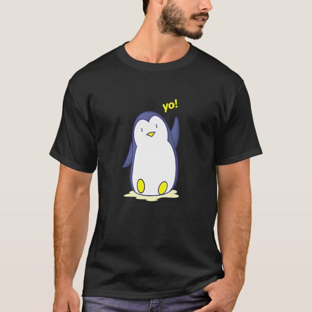 Cute Penguin T-Shirt (Front)