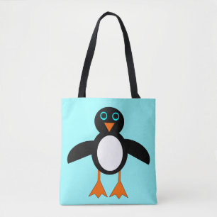 Cute Penguin Tote Bag