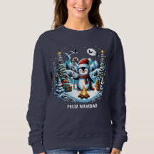 Cute Penguin Winter Sweatshirt