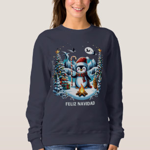 Cute Penguin Winter Sweatshirt