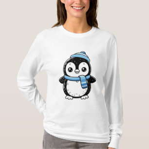 cute penguin womens tshirts