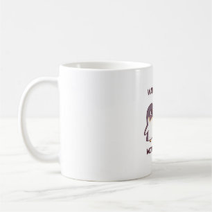 Cute Penguins Couple Waddle I Do Without You Pun Coffee Mug