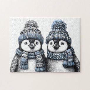 Cute Penguins Jigsaw Puzzle