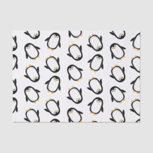 Cute Penguins Pattern Tissue Paper
