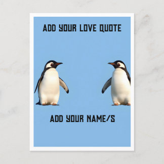 Cute Penguins Postcard
