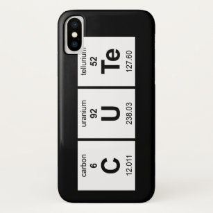 CUTe Periodic Table Case-Mate iPhone Case