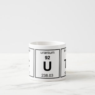 CUTe Periodic Table Espresso Cup