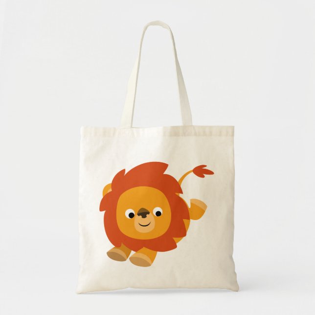 Cute Perky Cartoon Lion Bag (Front)