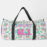 Cute Personal Monogram Colourful Laundry
