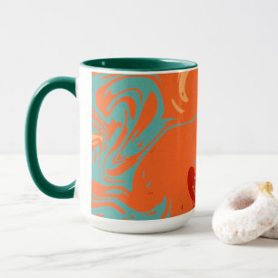 Cute Personalise Marbel Mug