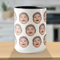 Cute Personalised Baby Face Photo
