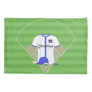 Cute Personalised Baseball Pillowcase