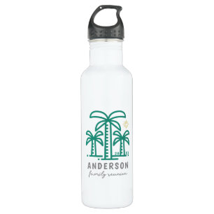 Cute Personalised Beach Family Reunion 710 Ml Water Bottle