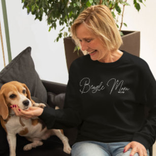 Cute Personalised Beagle Mum Dog Mama Sweatshirt