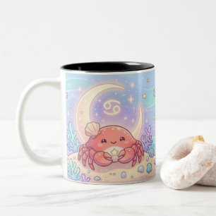Cute Personalised Cancer Zodiac Mug