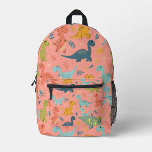 Cute Personalised Dinosaur Backpack
