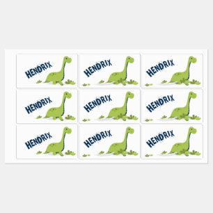 Cute Personalised Dinosaur School