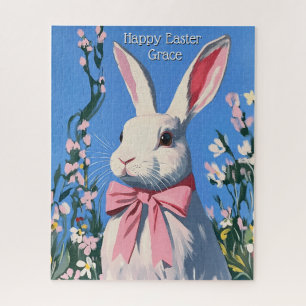 Cute Personalised Easter Bunny Puzzle