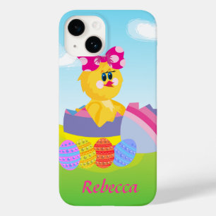 Cute Personalised Easter chic Case-Mate iPhone 14 Case