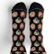 Cute Personalised Family Face 3 Photos Black