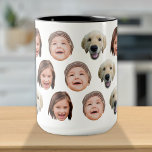 Cute Personalised Family Face 3 Photos  Mug<br><div class="desc">The background needs to be transparent. Make sure the photo is cropped tightly to the object/face. If you have any problem cropping your photo, i can do it for you. Before placing an order, you have to send your photo to my message or email at ayokholid@gmail.com, and i will send...</div>