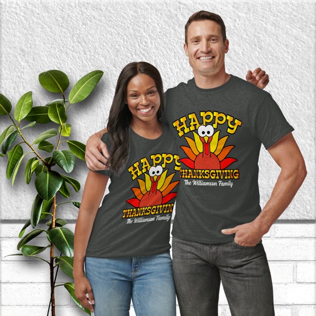 Cute Personalised Family Thanksgiving Shirts (Creator Uploaded)