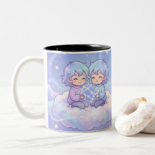 Cute Personalised Gemini Zodiac Mug