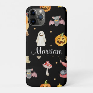 Cute Personalised Halloween iPhone 11 Pro Case