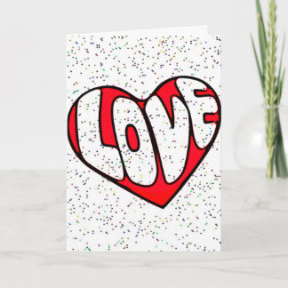 Cute, personalised kids Valentine Holiday Card