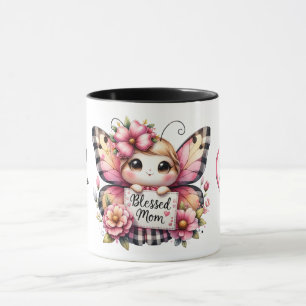 Cute Personalised Mother's Day Quote/Butterfly Mug