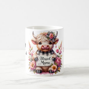 Cute Personalised Mother's Day Quote/Cow Coffee Mug