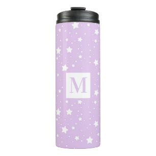 Cute Personalised Pastel Star Pattern Thermal Tumb Tumbler