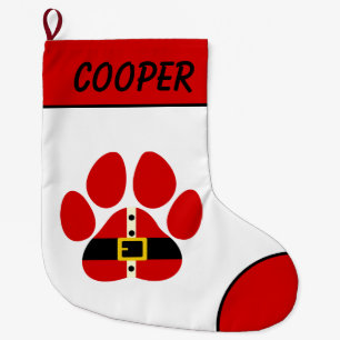 Cute Personalised Pet Christmas Stocking
