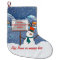Cute personalised photo Xmas Snowman