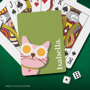 Cute Personalised Playing Cards