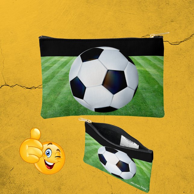 Cute Personalised Soccer Pouch for Kids  (Creator Uploaded)