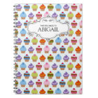 Cute Personalised Spiral Bound Notebooks