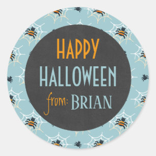 Cute Personalised Sticker for Halloween