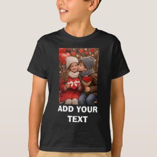 Cute Personalised T-Shirt with editable photo