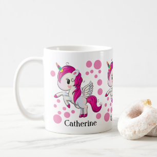 Cute personalised unicorn mug