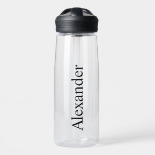 Cute Personalised Water Bottle Custom Name tumbl