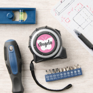 Cute personalized butterfly tape measure for girl 1