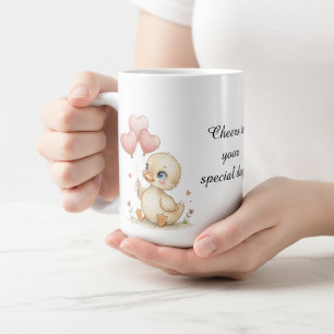Cute Personalized Duckling Mug