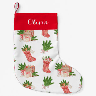 Cute Personalized Small Christmas Stocking