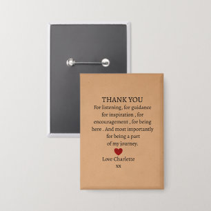 cute personalized thank you love