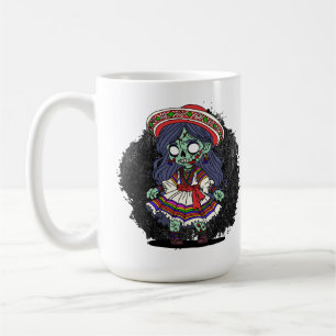 Cute Peruvian Zombie Coffee Mug